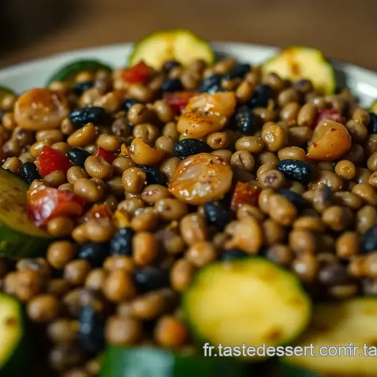 Courgettes Rondes Farcies aux Lentilles &agrave; la Proven&ccedil;ale
