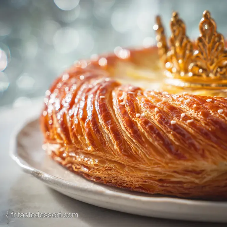 Couronne Galette Des Rois: Feuilletage Prismatique
