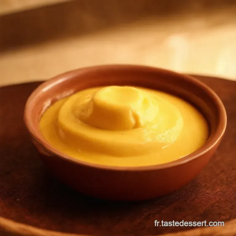 Cr&egrave;me Anglaise presentation