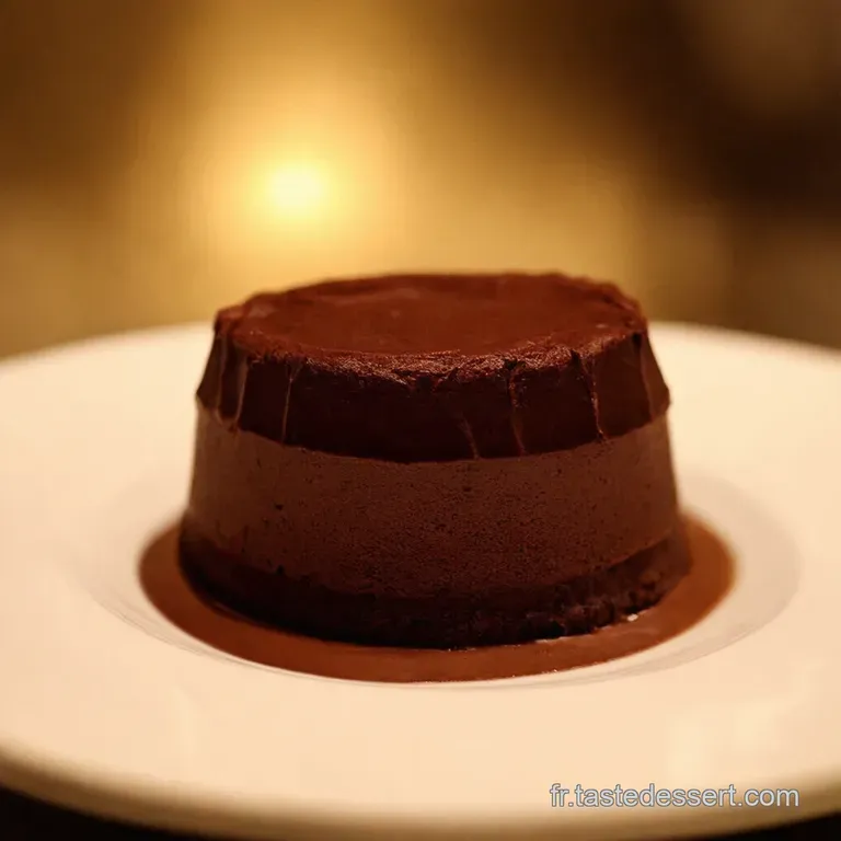 Cr&egrave;me Au Chocolat Intense Un D&eacute;lice Fran&ccedil;ais presentation