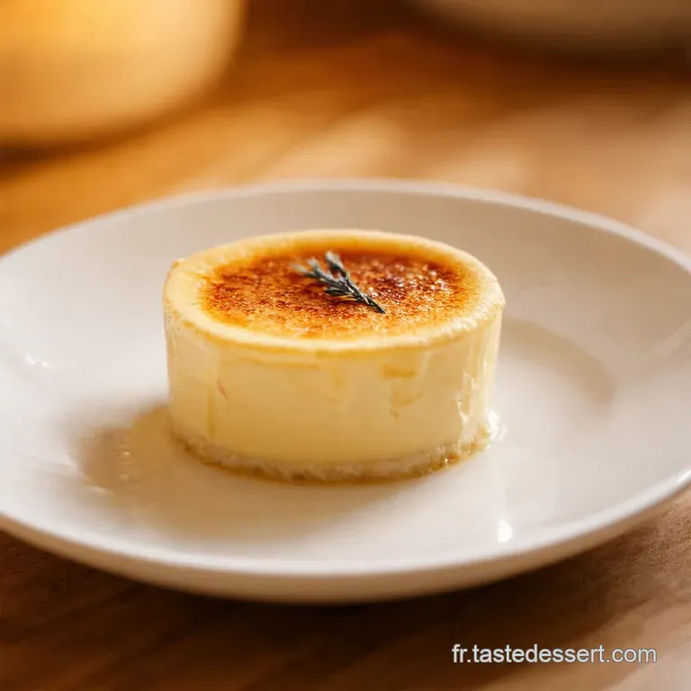 Cr&egrave;me Br&ucirc;l&eacute;e &Agrave; La Lavande presentation