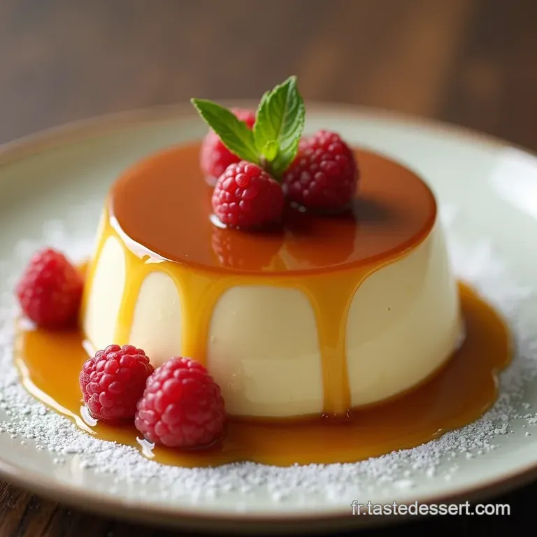 Le Cr&egrave;me Caramel Classique Un Voyage Inratable au Pays de la Vanille et du Caramel Ambr&eacute;