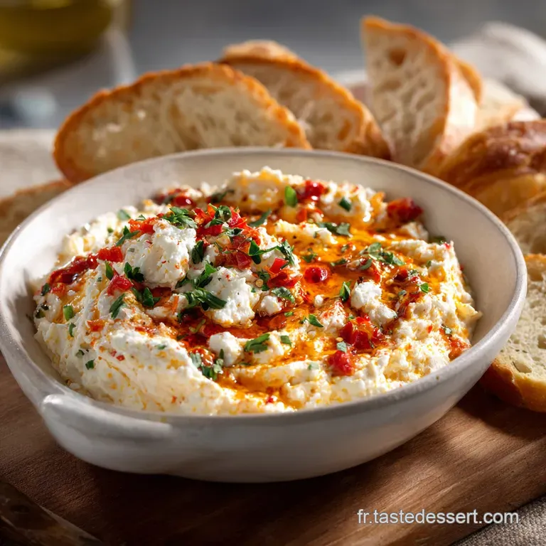 La Cr&egrave;me de Feta Piment&eacute;e du Soleil Le Dip M&eacute;diterran&eacute;en de lAp&eacute;ro