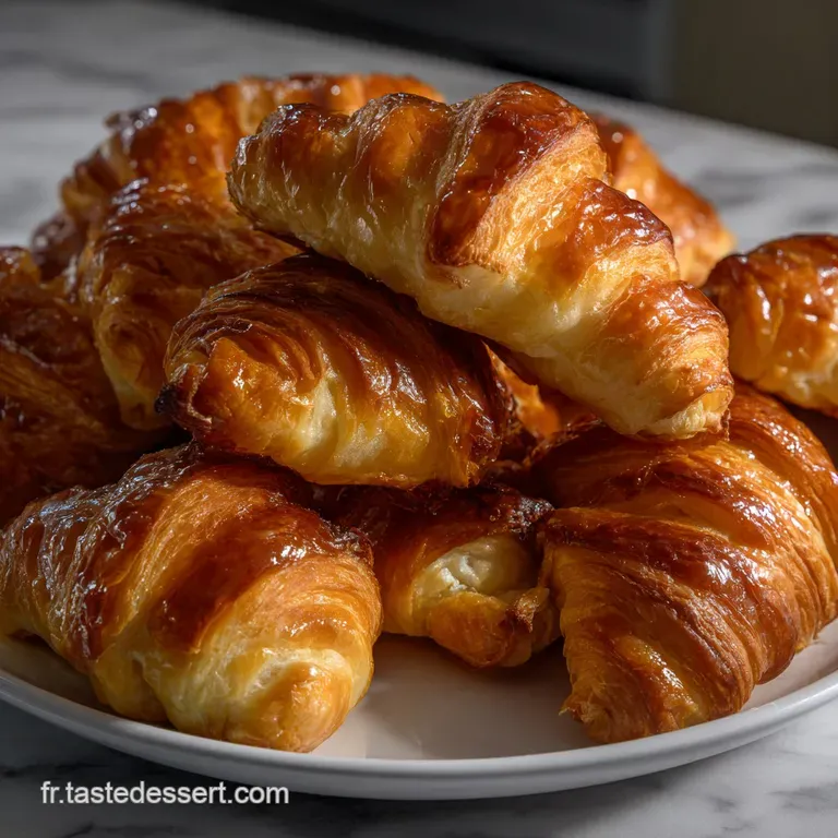 Croissants Maison Feuillets Beurrs Et 100 : La Technique Secr&egrave;te