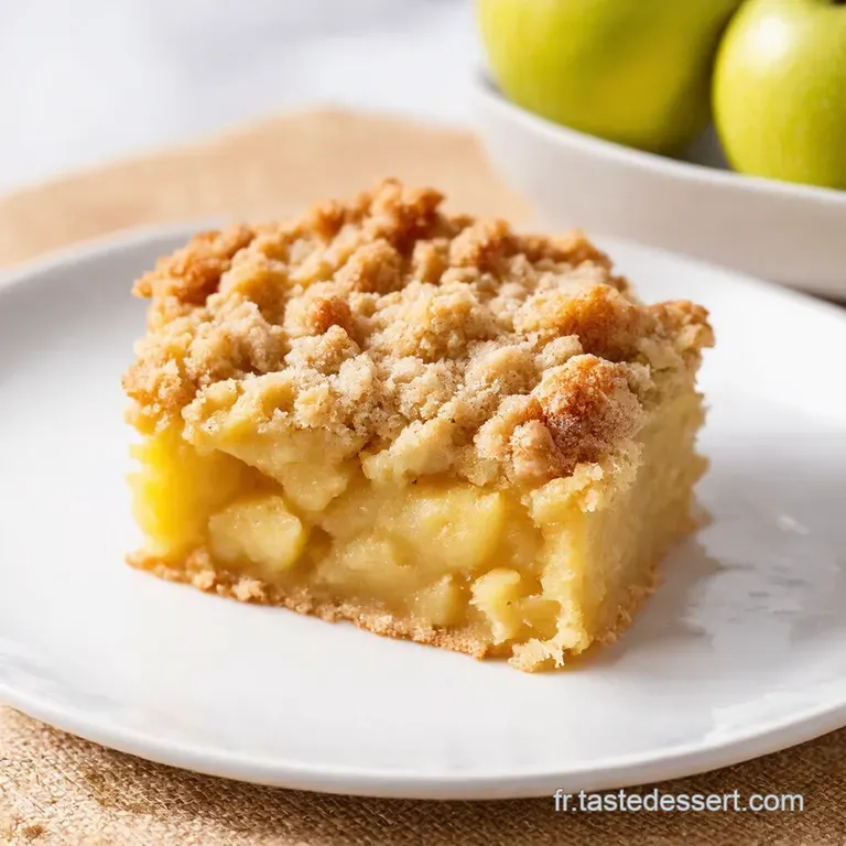 Croustillant aux Pommes &agrave; la Fran&ccedil;aise