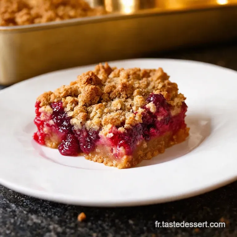 Crumble Aux Fruits Rouges Simplissime Un Air De Provence Dans Votre Cuisine presentation