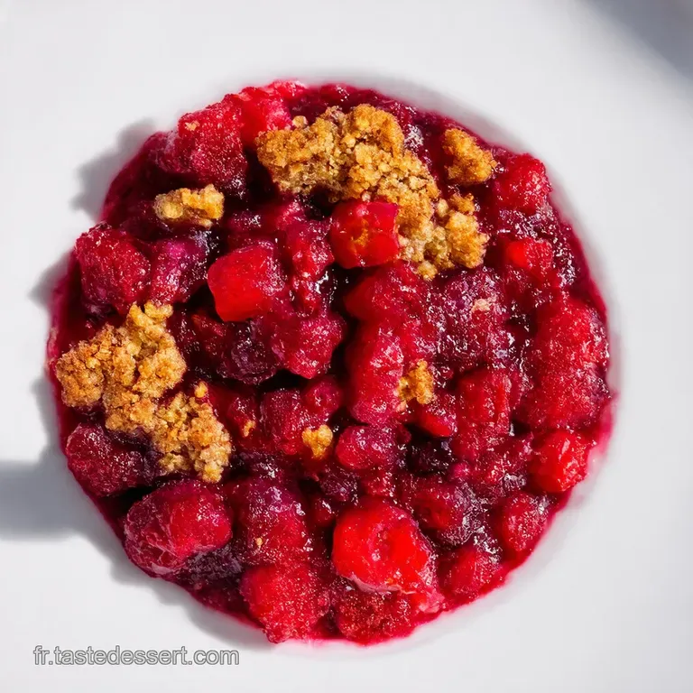 Crumble aux Fruits Rouges Simplissime Un Air de Provence dans Votre Cuisine