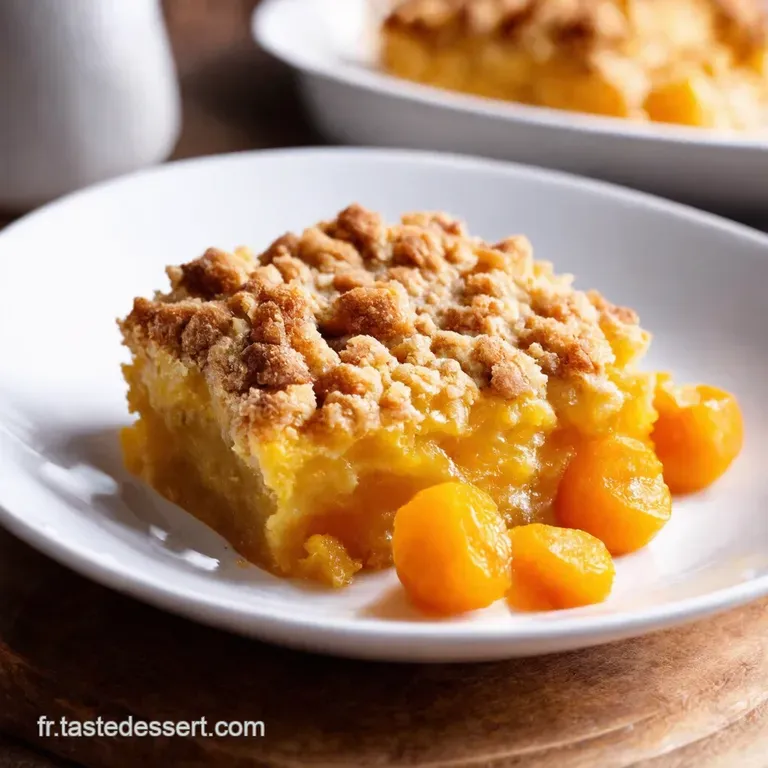 Crumble Fondant Abricotexpress Antigaspi presentation