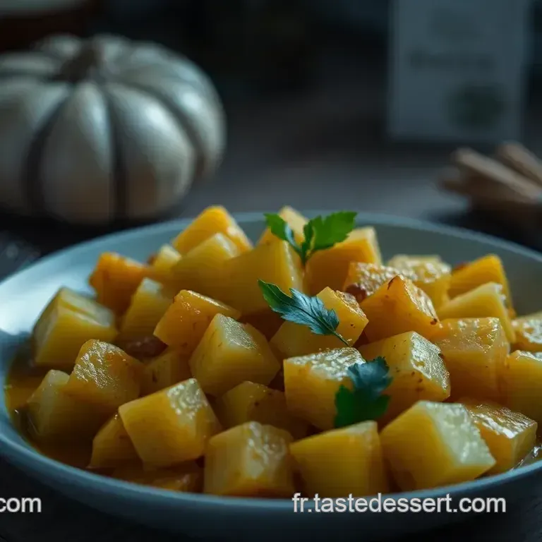 Curry de Patate Douce aux &Eacute;pices Exotiques
