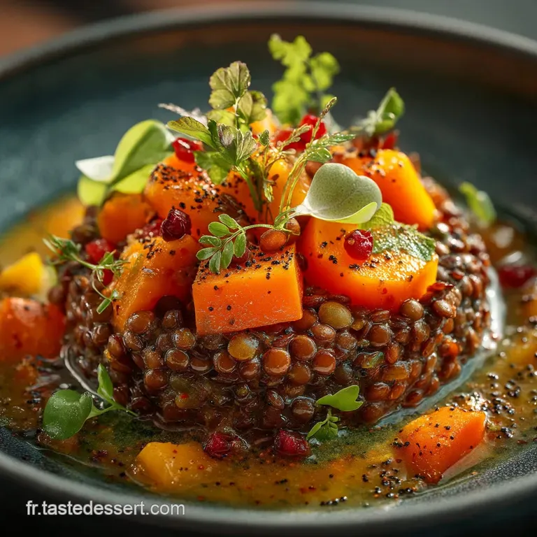 Le Soleil dAutomne dans votre Assiette Curry Cr&eacute;meux de Lentilles Corail au Potiron et Carotte