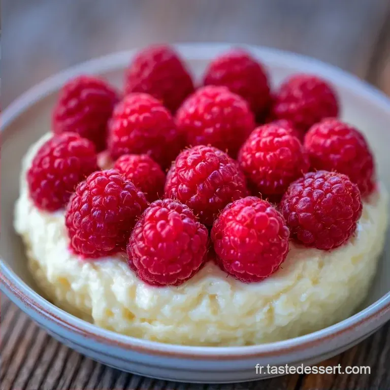 Mousse Fra&icirc;cheur Chocolat Blanc et Framboises