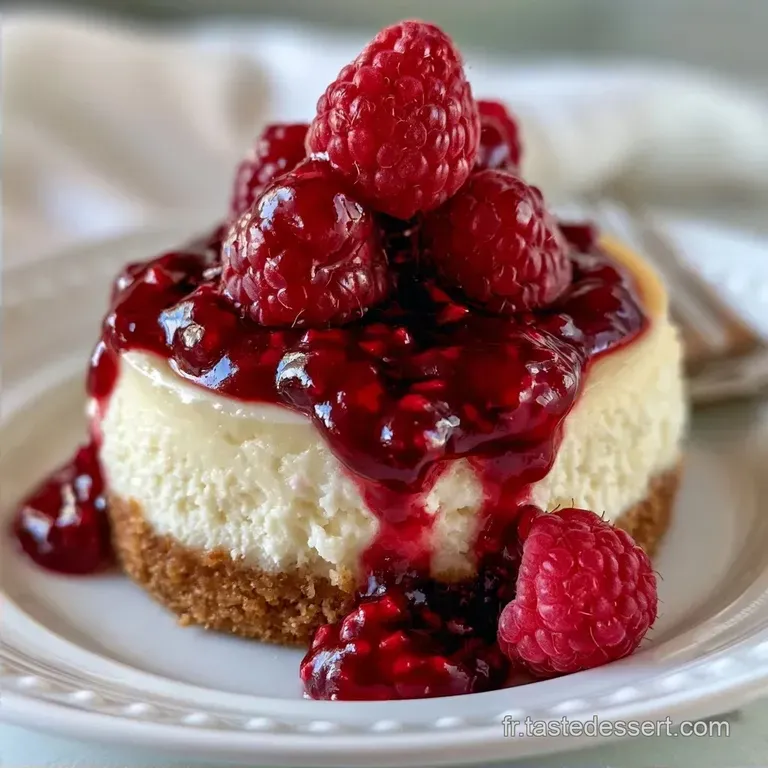 Cheesecake Framboise-Citron Sans Four