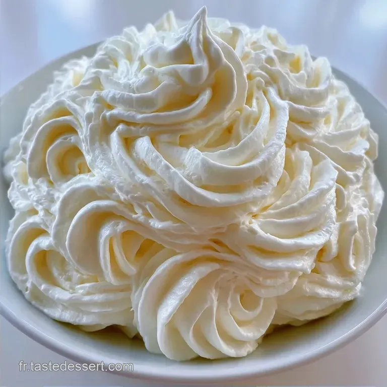 Dessert Express Cr&egrave;me Fouett&eacute;e &agrave; la Vanille