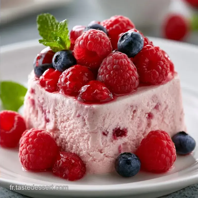 Dessert Glac&eacute; D&eacute;t&eacute; Facile aux Fruits Rouges