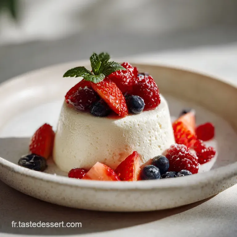 Dessert au Mascarpone aux Fruits Rouges