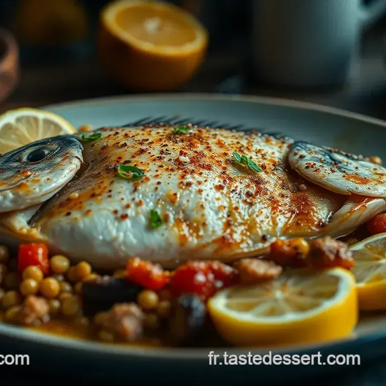 Dorade Coryph&egrave;ne &agrave; la Po&ecirc;le : Un D&eacute;lice de Mer &Eacute;pic&eacute; !