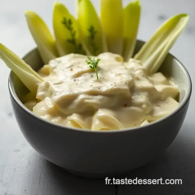 Endives &Agrave; La B&eacute;chamel : La Douceur Des L&eacute;gumes Dans Une Sauce Cr&eacute;meuse presentation