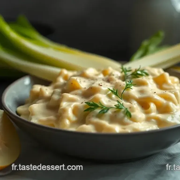 Endives &agrave; la B&eacute;chamel : La douceur des l&eacute;gumes dans une sauce cr&eacute;meuse