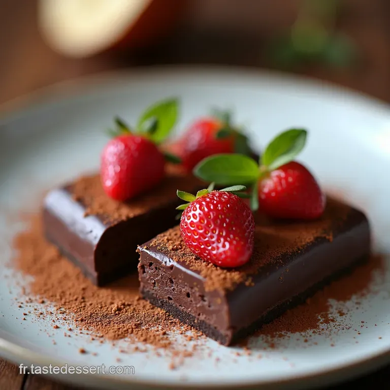 Entremets 3 Chocolats Symphonie de Douceur