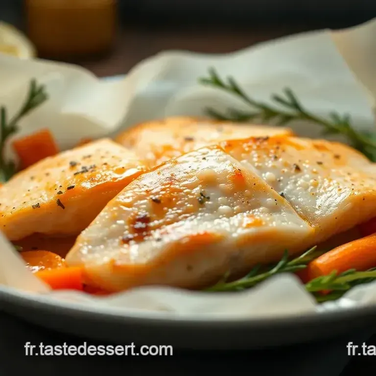 Filet de Saumon en Papillote avec L&eacute;gumes de Saison