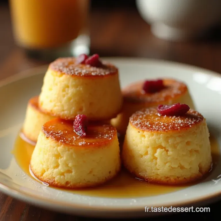 Financiers Moelleux Buttery Almond Bliss presentation