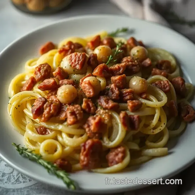 Flageolets Aux Herbes Et Aux Lardons : Un Confort Cuisin&eacute; &Agrave; La Fran&ccedil;aise presentation