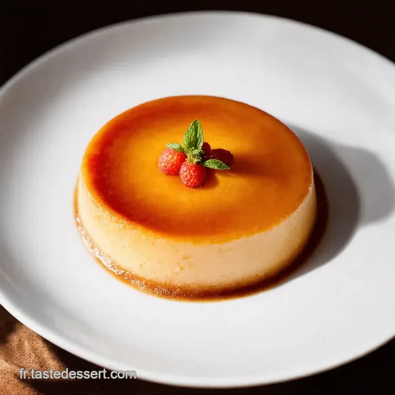 Flan Coco V&eacute;g&eacute;tal Douceur des &Icirc;les sans &OElig;ufs