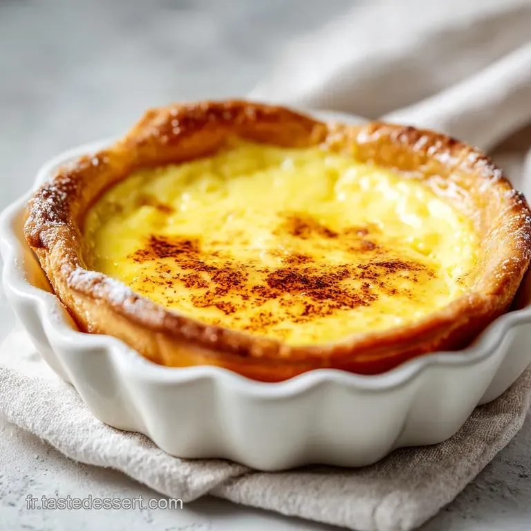 Flan P&acirc;tissier Grand M&egrave;re : La Recette Traditionnelle