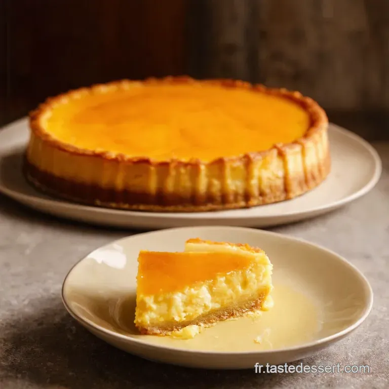 Flan P&acirc;tissier V&eacute;gan Le Go&ucirc;t De Lauthentique presentation