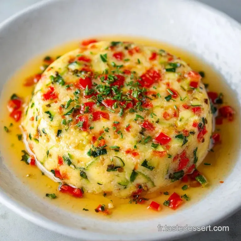 Part de cr&egrave;me fondante jaune p&acirc;le sur assiette blanche, napp&eacute;e d'un sirop ambr&eacute; brillant, texture onctueuse.
