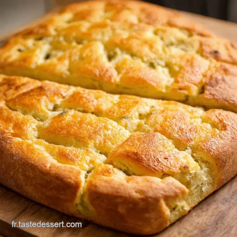 Focaccia Sans Gluten Saveur M&eacute;diterran&eacute;enne presentation