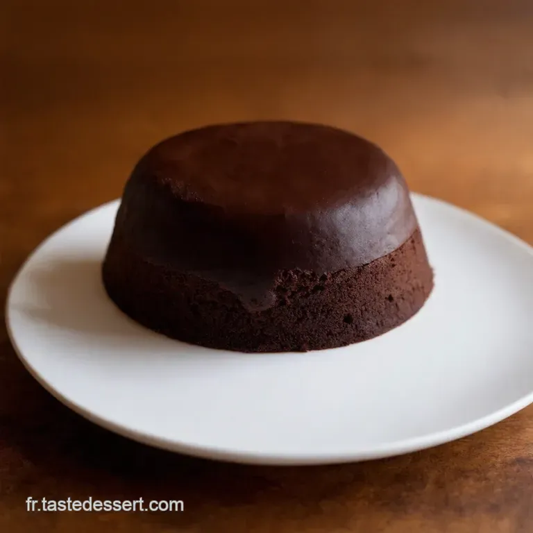 Fondant Au Chocolat Le Coeur Coulant Parfait presentation