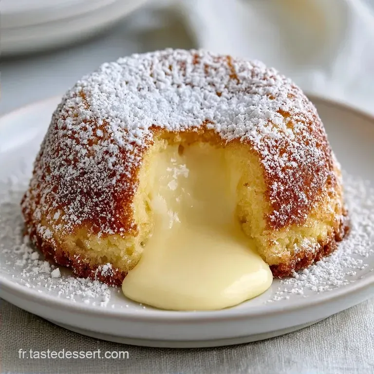 Fondant Chocolat Blanc: C&oelig;ur Coulant