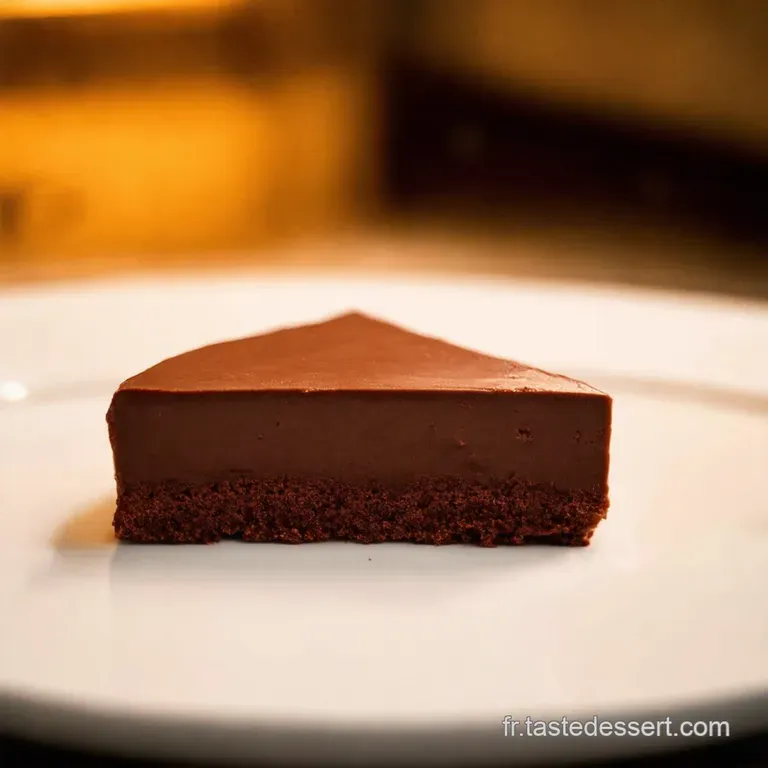 Fondant Chocomarron V&eacute;gan Lextase Fondante presentation