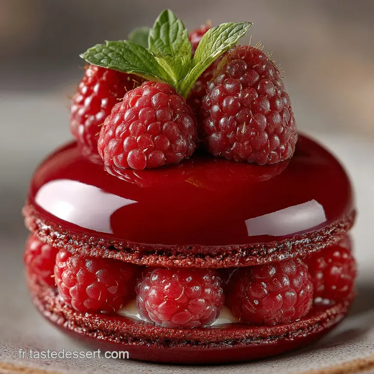 Le R&ecirc;ve Vert et Rouge Fondant V&eacute;gane Intense PistacheFramboise