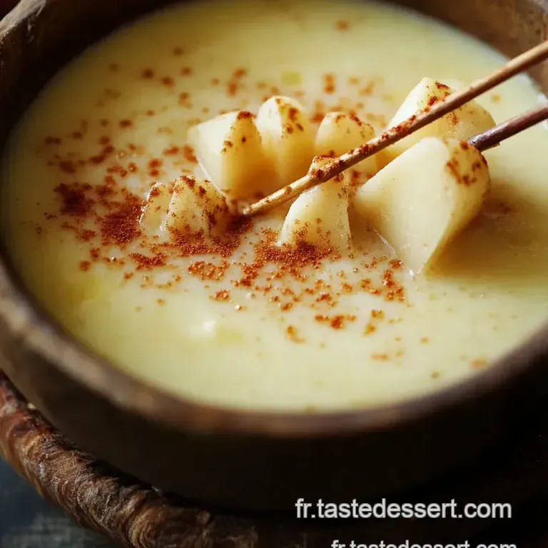 Fondue De Poireaux Traditionnelle presentation