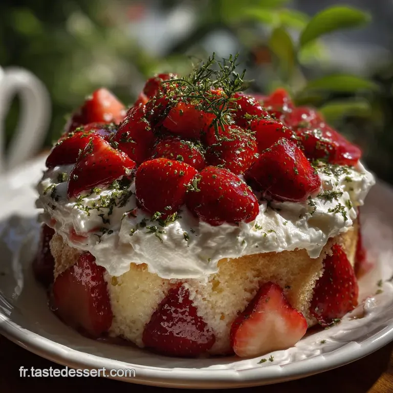 Le Fraisier Le Plus Facile Du : Le Secret du Chef