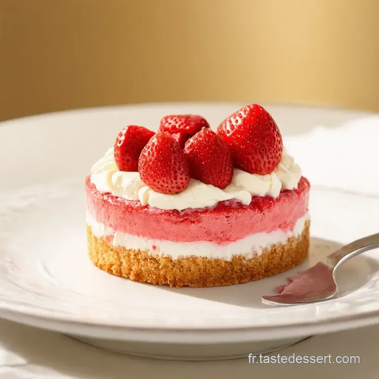 Fraisier Facile Deconstructed Strawberry Shortcake