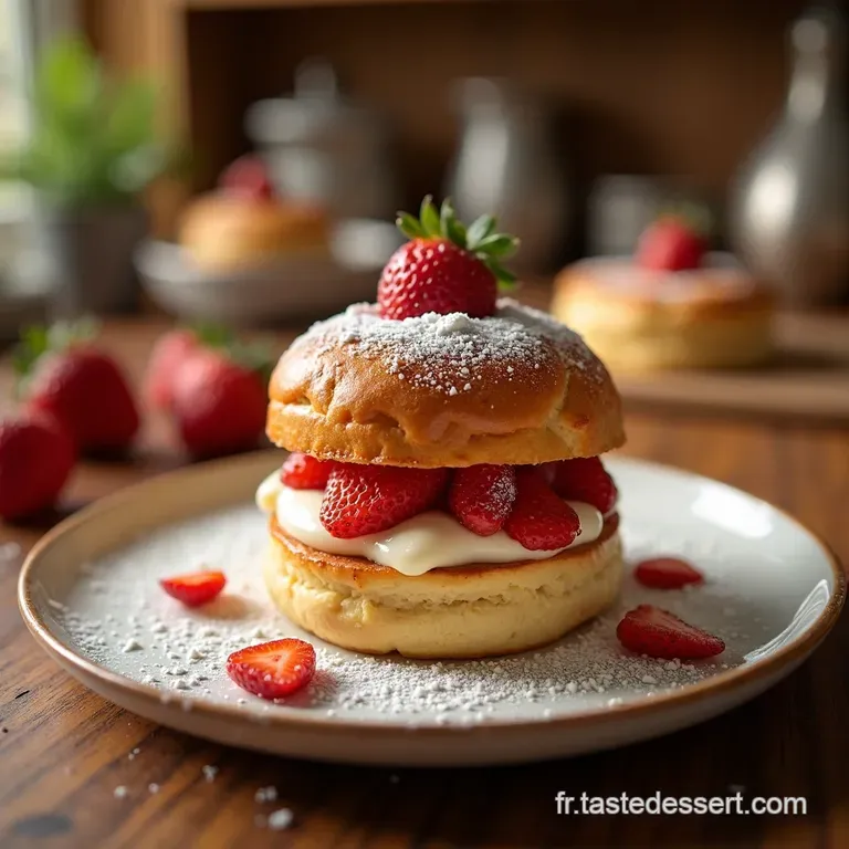 Fraisier L&eacute;ger Et Gourmand La P&acirc;tisserie Fran&ccedil;aise Simplifi&eacute;e presentation