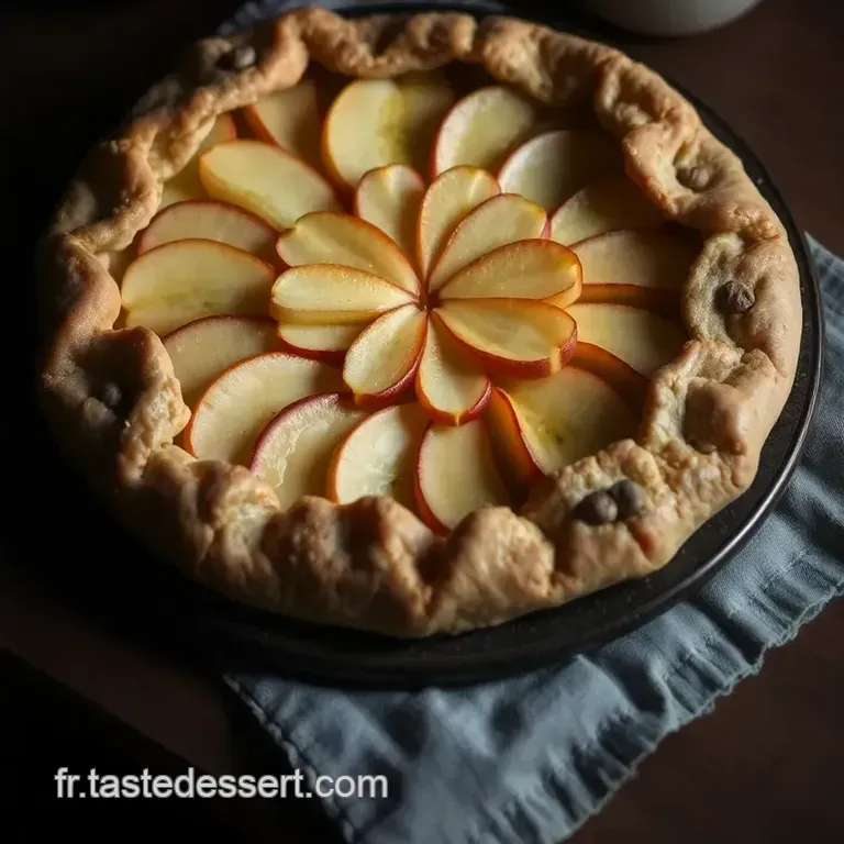 Galette Aux Pommes Parisienne: L &eacute;l&eacute;gance D une Tarte Rustique presentation
