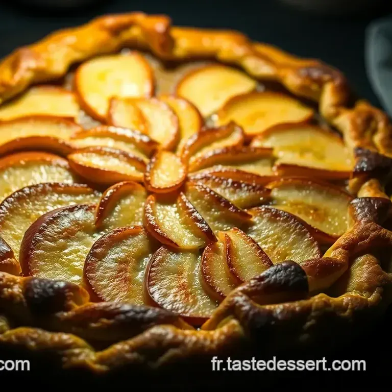 Galette aux Pommes Parisienne: L &eacute;l&eacute;gance d une Tarte Rustique
