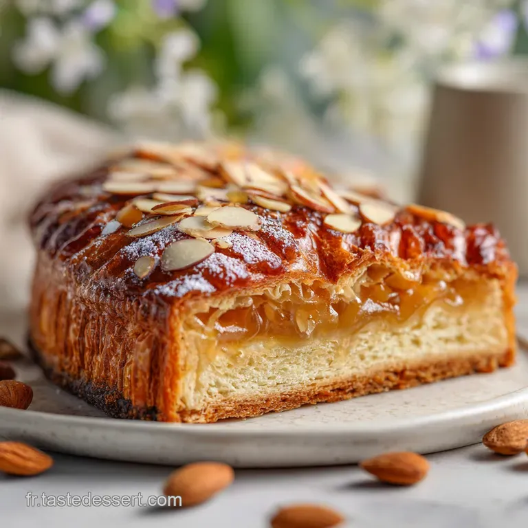 Galette des rois : Feuilletage a&eacute;rien c&oelig;ur velout&eacute;
