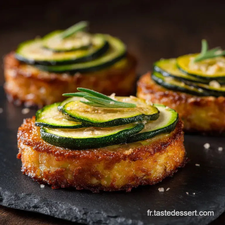 Galettes de Courgettis Soleil de Provence La cl&eacute; pour un croustillant maximal