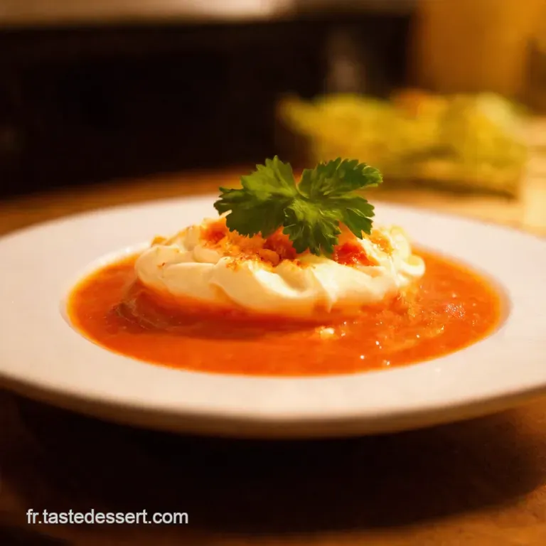 Gaspacho De Concombre Rafra&icirc;chissant Lillusion Dune Cr&egrave;me Glac&eacute;e Sal&eacute;e presentation
