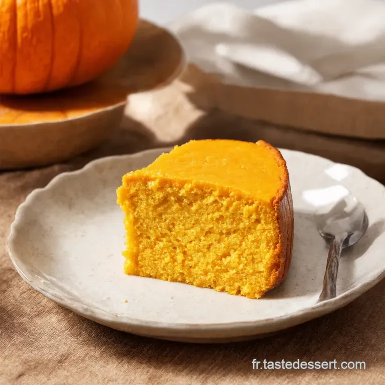 G&acirc;teau &agrave; la Courge Butternut V&eacute;gan Perle de Douceur