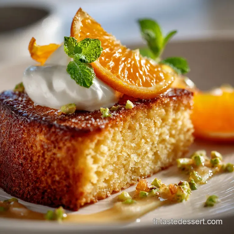 G&acirc;teau &agrave; lorange moelleux et parfum&eacute; la recette comme en Provence