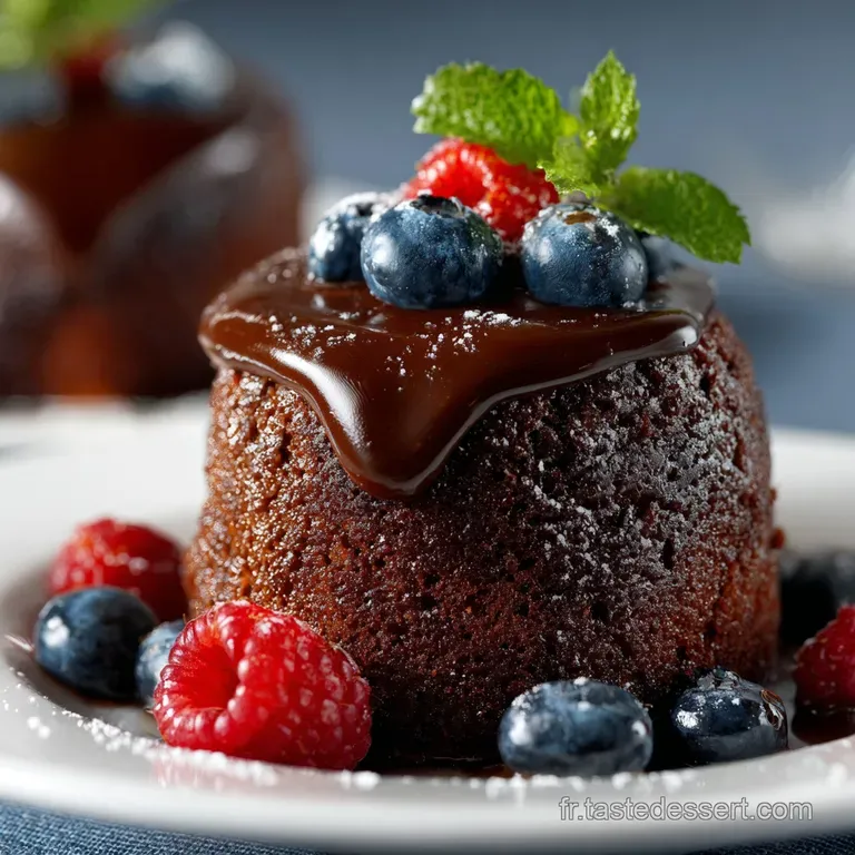 Le G&acirc;teau au Chocolat Fondant Merveilleux de la Maison Une Simplicit&eacute; Irr&eacute;sistible