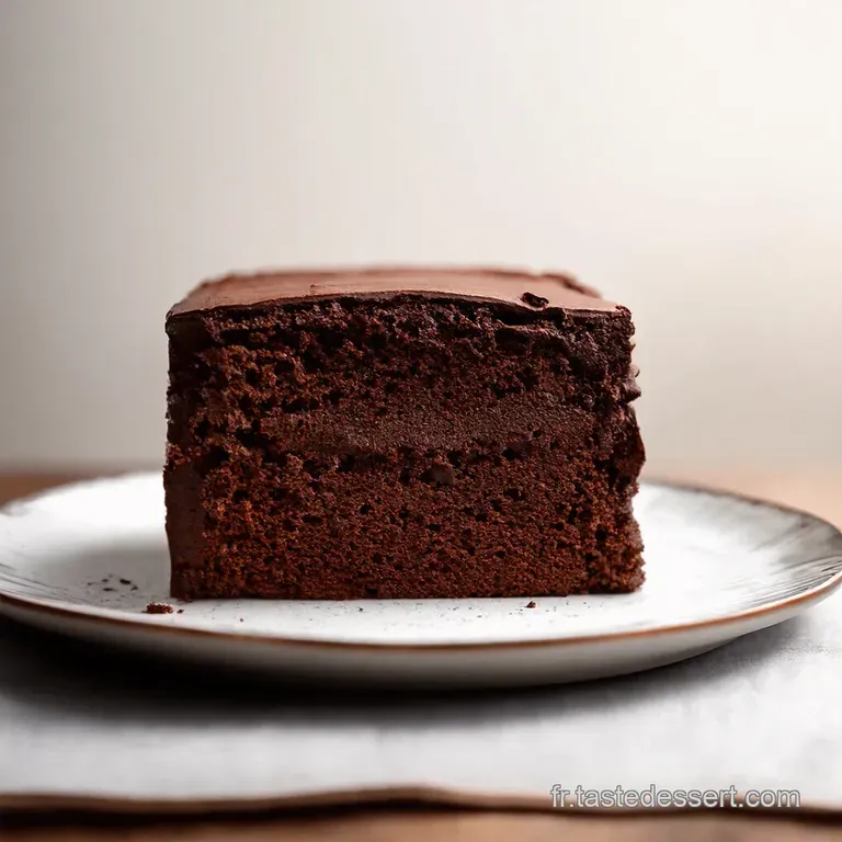 G&acirc;teau au Chocolat Suzy Coeur Pralin&eacute; Cach&eacute;