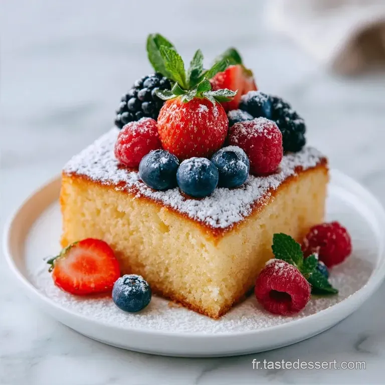 G&acirc;teau Aux Fruits Frais: Moelleux et Juteux
