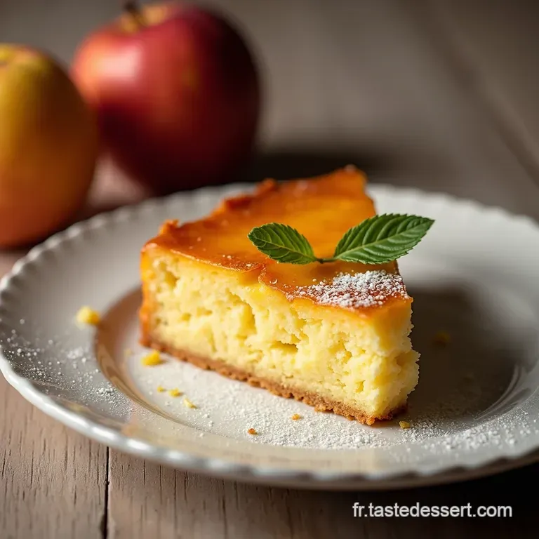 G&acirc;teau aux Pommes Moelleux et Rapide Le Go&ucirc;ter Parfait